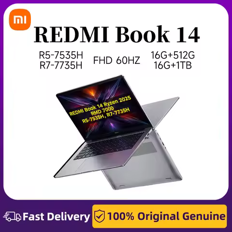 Xiaomi Laptop Redmi Redmi Book 14 Riptide Edition 2025 AMD Ryzen5 7535H/Ryzen7 7735H 16GB 512GB/1TB/