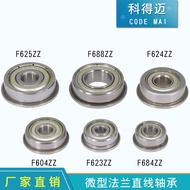 Aksesori Pencetak 3D Miniatur Bebibir Kecil Galas Linear F623zz F624ZZ F604ZZ F625zz F68