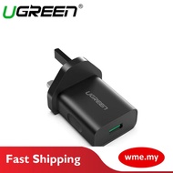 UGREEN USB Fast Charger 18W Quick Charge 3.0 Mobile Phone USB Wall Charger