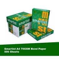 Smartist Bond Paper A4 70 GSM 500 Sheets