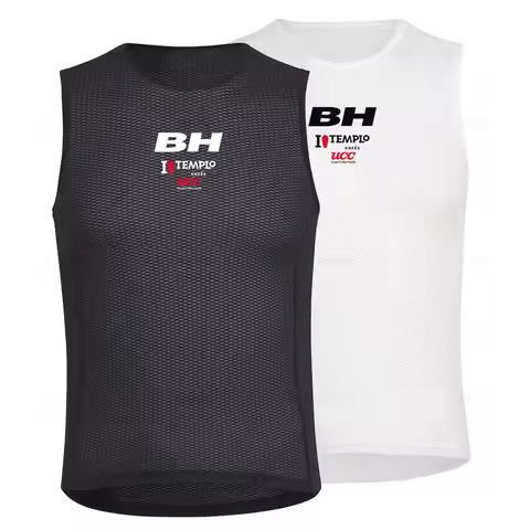 New BH Men's Base Layer Sleeveless Top Quick Dry Cycling Undershirt MTB Bike Vests Compression Bicyc