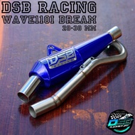 DSB RACING ท่อย่นคอไล่28-38MM สำหรับW110i 2012-2020 ทำสีพาวเดอร์โค้ทเลือกสีได้ ของแต่งw110i อะไหล่แต