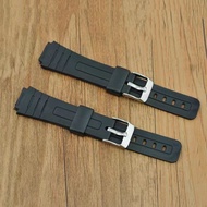 Substitute Electronic Watch F-84 F91 F91W Resin Black Strap Convex Mouth 18mm Hand Watch
