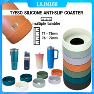 Tyeso Tumbler Anti-Slip Silicone Coaster Rubber Multiple Size Suitable For Multiple Tyeso Mug Tyeso 