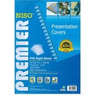 A4 PVC Cover Plastic Clear Binding Cover