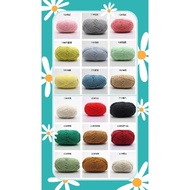 🇸🇬4ply Milk Cotton Yarn. Random colors 10 rolls @ $12.00. No choosing of colors.