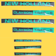Sticker New Holland 1545 Set (Black/ Green)