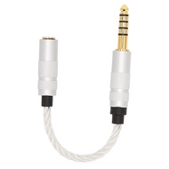 4.4mm Balanced to 3.5mm Headphone Adapter Cable, Silver Plated Copper Core Headphone Adapter Cable, 