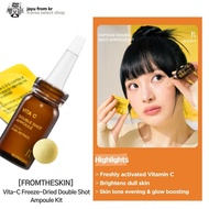 [BONCEP] vita-c freeze-dried double shot ampoule kit x 2set – retinol serum,ksisters,vitamin c