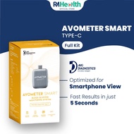 Avometer Smart Type-C (Full Kit) Glucose Meter Alat Cek Gula Dalam Darah Glucose Test