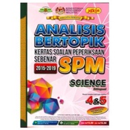 Analisis Bertopik Kertas Soalan Peperiksaan Sebenar SPM Science 2015-2019