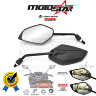 Motorstar Zest X110-IIIM LEGITMOTO SIDE MIRROR NON-GRADED  CLEAR LENS ADJUSTABLE LONG STEM (WALANG G