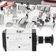 Emilym1-MY 3R210‐08 2 Position 3 Way Pneumatic Air Hand Lever Operated Solenoid Valve