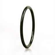 【正佳珠寶】和田玉墨玉 高品墨玉 叮噹鐲 圓骨鐲 和田玉手鐲