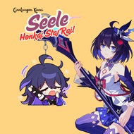 GANTUNGAN Hook Seele HSR | Seele Honkai Star Rail Premium Laser Cutting UV Acrylic Keychain | Keycha