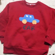 Pass Boys' Red Sweatshirt size7