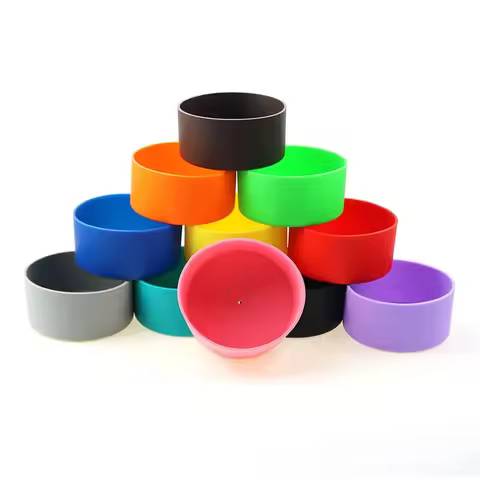 9cm Silicone Boot for Hydro Flask 32oz 40oz BPA Free Anti-Slip Bottom Sleeve Cover Base Pad for Wate