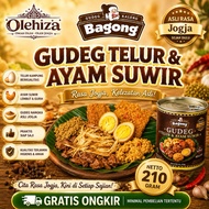 Gudeg Bagong Can 210gr – Authentic Yu Djum Recipe, Jogja Souvenir – Practical Food, Ready to Serve, 