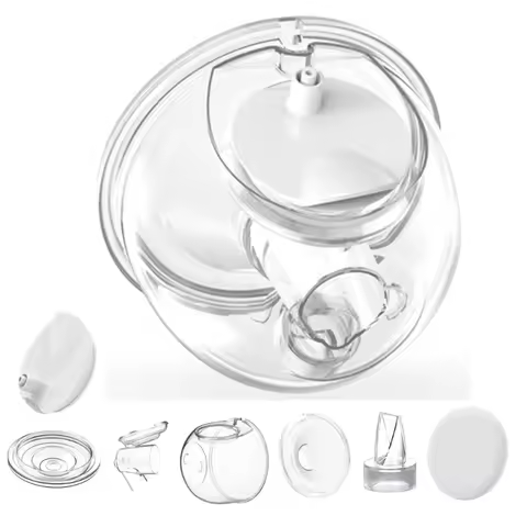 7pcs Electric Breast Accessories Set Milk Collector Cup Flange for S12
