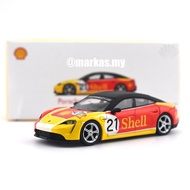 MINI GT X SHELL 1/64 #263 PORSCHE TAYCAN TURBO S