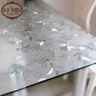 ผ้าปูโต๊ะ PVC แผ่นรองโต๊ะพลาสติกแบบกระจกนิ่มกันน้ำกันมันไม่ต้องซักผ้าปูโต๊ะน้ำชาผ้าปูโต๊ะผ้าปูโต๊ะผ้าปูโต๊ะคริสตัล