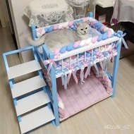 Factory Wholesale Dog Wooden Bed Pet Mattress Cat Bunk Bed Pet Supplies Wooden Bed Dog Bunk Bed Wooden Bed
