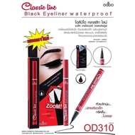 HITAM Ready ODBO Black Eyeliner Classic Line Waterproof ORIGINAL THAILAND The Most Charming And Black Eyeliner
