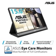 ASUS MB16AC Portable USB Monitor- 15.6 inch Full HD, Hybrid Signal Solution, USB Type-C, Flicker Free, Blue Light Filter