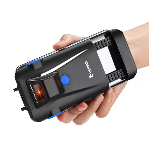 Eyoyo EY-017 2D Back Clip Bluetooth Barcode Scanner Portable Barcode Reader Data Matrix Code 1D 2D Q