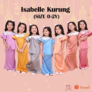 Baju Kurung Moden Budak Perempuan Girl Isabelle Kurung GOSH KIDS DESIGN Baju Raya Kurung Plain Baby