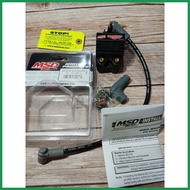― ⇩ ☮ MSD BLASTER IGNITION COIL ORIGINAL (UNIVERSAL FOR CARB & FUEL INJECTED) with MSD Cable