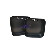 Non-Stick Square Spring Form Baking Mould 24cm/26cm (BK-S0009/BK-S0010) 1pc  / Acuan Kek Segi Empat 