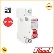 Himel Mcb 1P 32A Mcb Breaker 1 Pole C 4.5Ka 32Amp Sni Hdb3Wl1C32 Himel