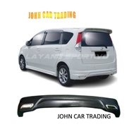 Ready Stock Perodua Alza 2009~2013 Sportivo PU Rear Skirt BodyKit Alza Skirt Belakang With Stainless