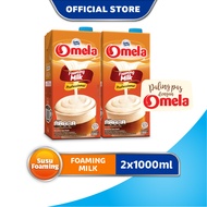 [Paket isi 2] Frisian Flag Omela Foaming Milk 1000ml
