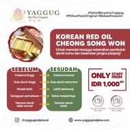 Red Pine Oil Korea Cheong Song Won Korea (10 Caps, 100% Original)