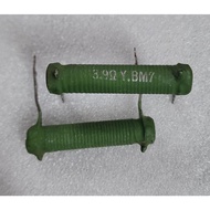 HIJAU Green Ceramic Resistor Cylinder 7W 3.9 Ohm 3.9Ohm - Vintage ...ELECTRON ELECTRON