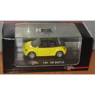 HIGHSPEED VW BEETLE CABRIO YELLOW 1:64 SCALE LOT2F6310#2788