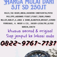 jam tangan rolex second dan original