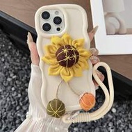 1pc DIY Sunflower Macaron Phone Case 2026's Latest Hot-Selling Mobile Phone Case Galaxy S25, S24, S2