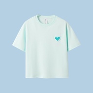12.21 HLA Hailan House Short-Sleeved T-Shirt Children's Clothing 25 Yixin Is Pure Cotton Short-Sleev