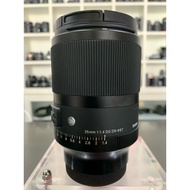 SIGMA 35mm F1.4 DG FOR SONY No Hood