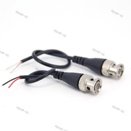 BNC Male Connector Q9 shielded Power Pigtail Cable BNC cord Wire Connectors coaxial signal for CCTV 