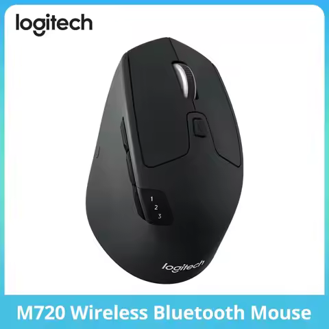 Logitech M720 Wireless Bluetooth Mouse Union Dual Mode Multi-device Office Efficient Comfortable Fee