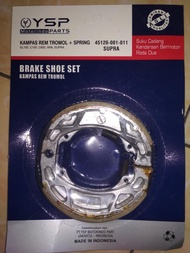 Kampas rem tromol SUPRA YSP MOTORINDO PARTS