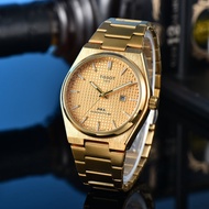 Tissot TISSOT PRX Super Player Series Gold Date Display Waterproof Swiss Watch Men's Watch