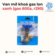 Can gas opening valve, green valve (small head) - For 600a Gas
