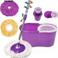 ‼♥ Useful 360 Rotating Head Easy Microfiber Spinning Floor Mop Bucket Head