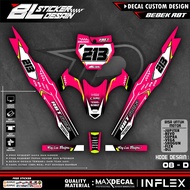 BL STICKER Decal Sticker Duck RBT/GTX VEGA R NEW Latest Modified RBT Motorcycle Striping Sticker SUP