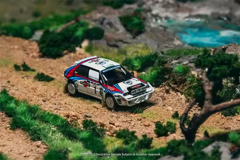 PreSale Tarmac Works 1:64 Lancia Delta HF Integrale Safari Rally 1992 Die-Cast Car Model Collection 
